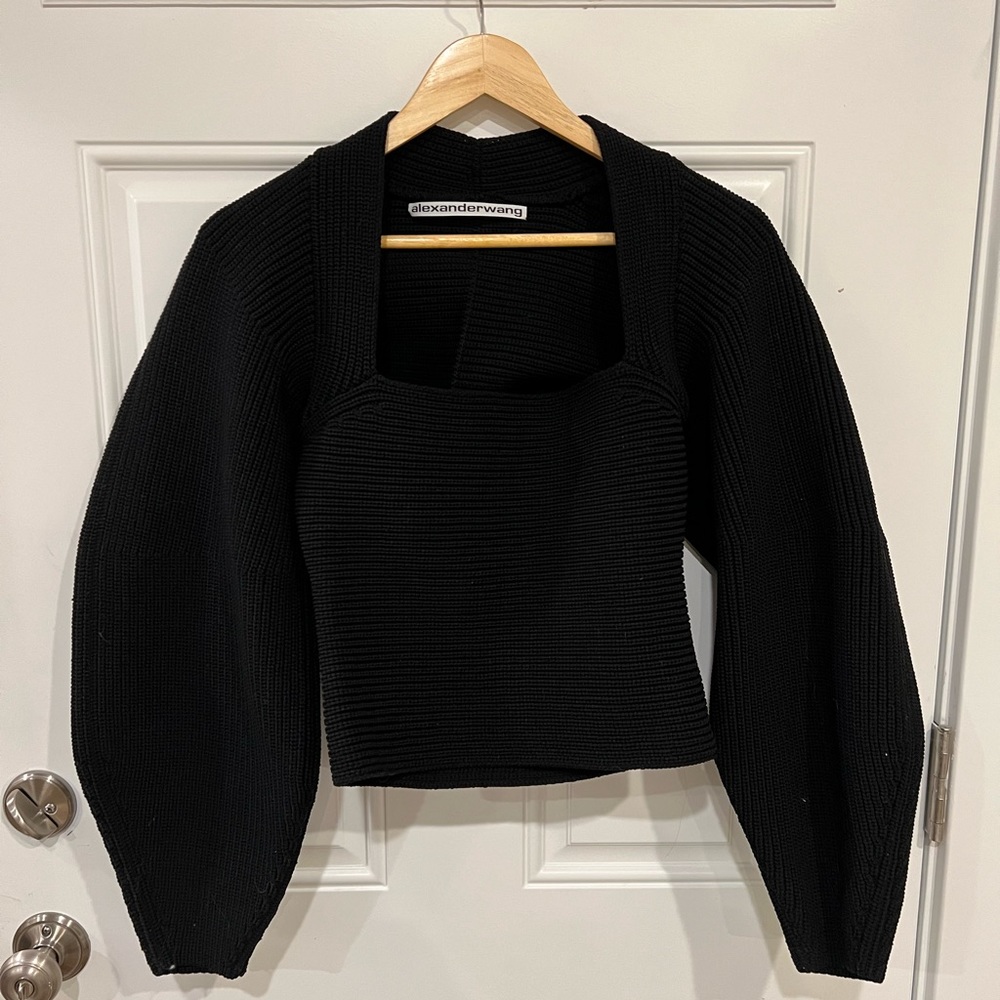Alexander Wang Designer Sweater — Black